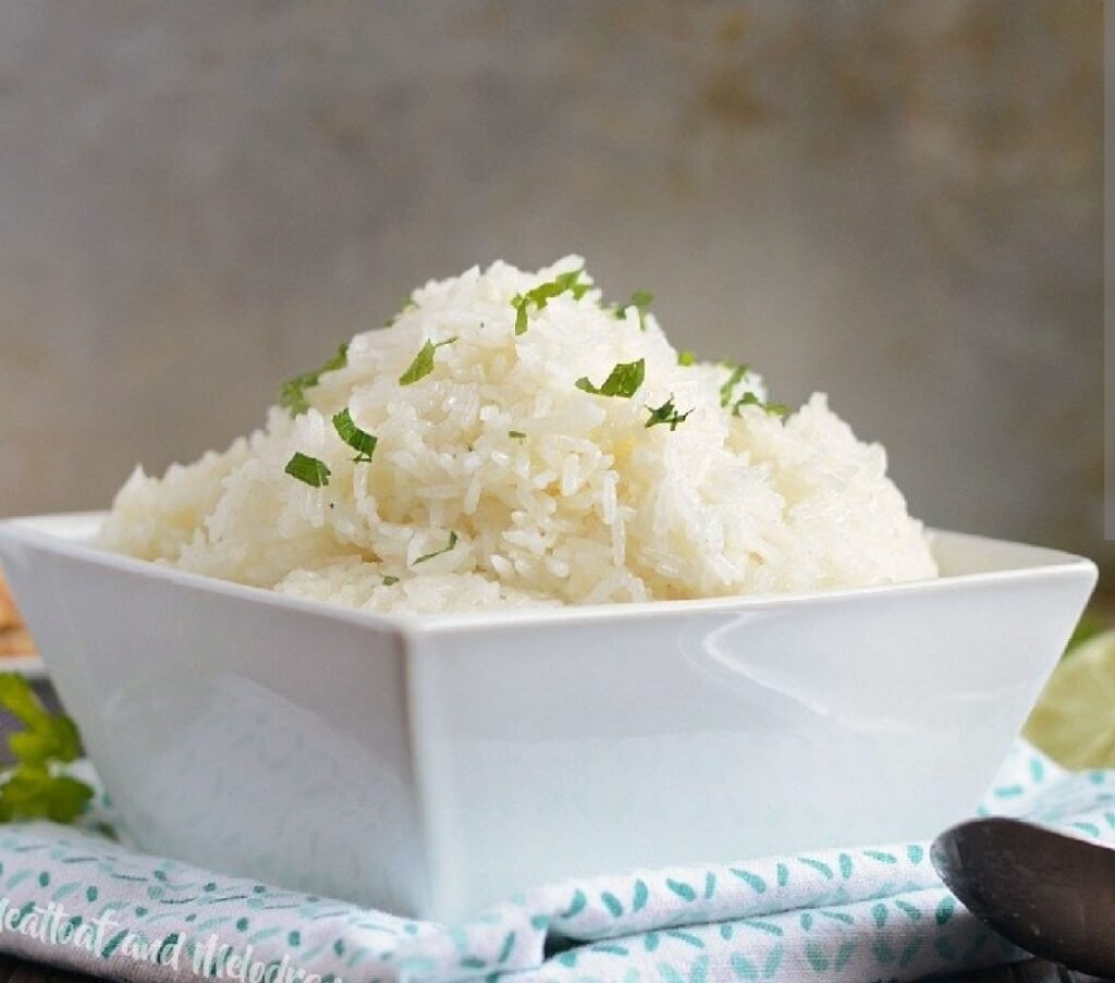 White Rice With Sugar Frites